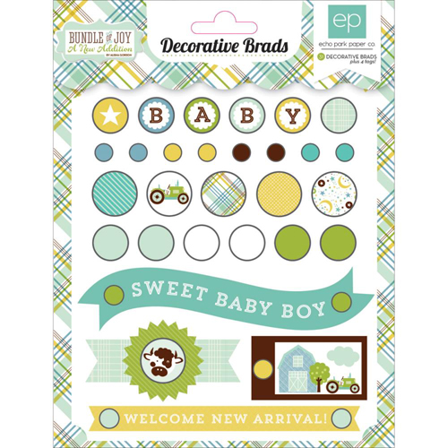 Набор брадс Echo Park "Bundle Of Joy 2", Boy