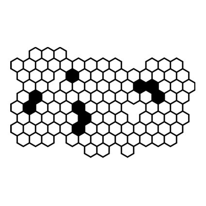 Штамп Stylish Stamps "Соты"