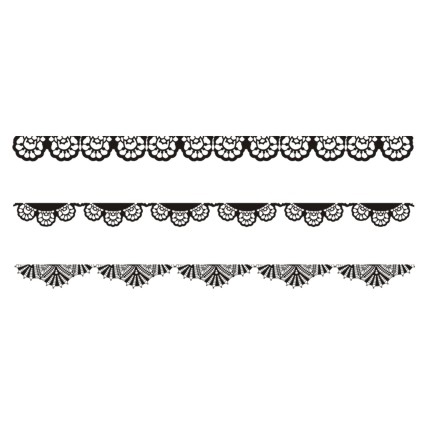 Штамп Stylish Stamps "Кружева"