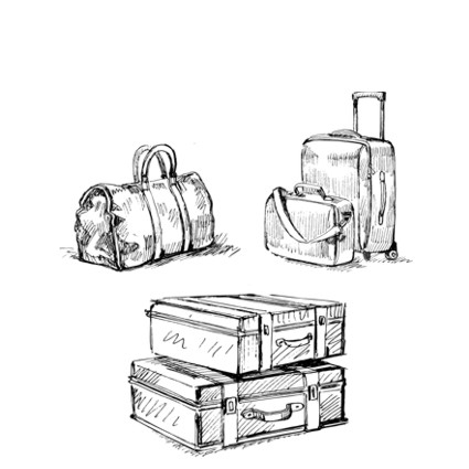 Штамп Stylish Stamps "Багаж"