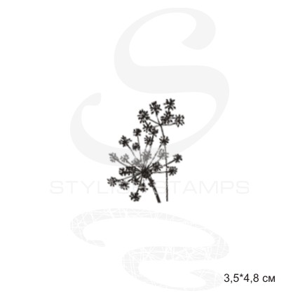 Штамп Stylish Stamps "Укропный зонтик маленький"