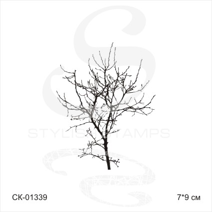 Штамп Stylish Stamps "Дерево №2"