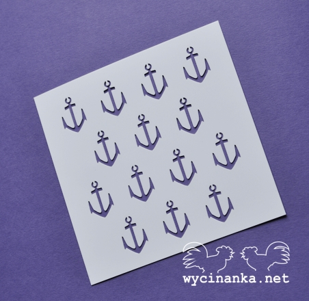 Трафарет Wycinanka "Лето на море"