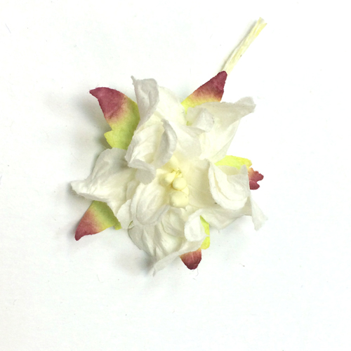 Гардения 3 см . Цвет белый.