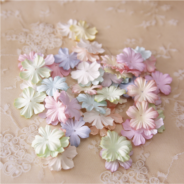 Маргаритка 2,5 см, цвет ассорти пастельный