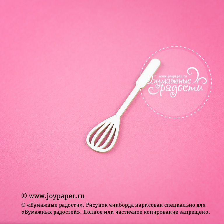 Чипборд Joypaper "Венчик 6 x 1.5 см" (J121)