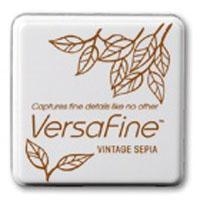 Подушечка чернильная на масляной основе Versafine. Цвет винтажная сепия