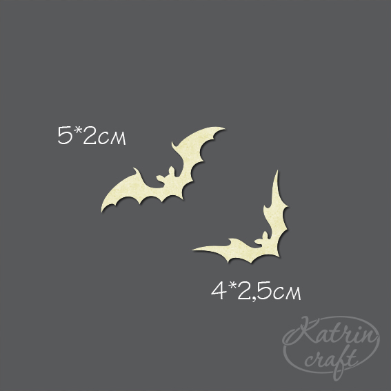 Чипборд "Летучие мыши"