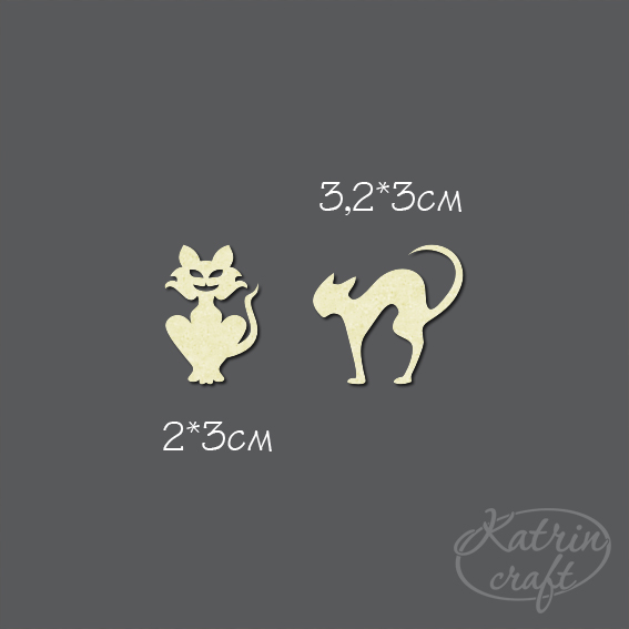 Чипборд "Кошки №4"