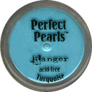 Пудра перламутровая Ranger Perfect Pearl. Цвет пастельный бирюзовый.