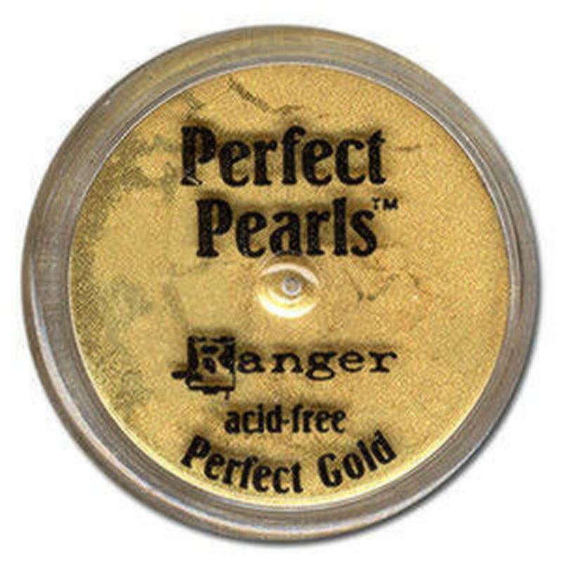 Пудра перламутровая Ranger Perfect Pearl. Цвет металлический золотой.