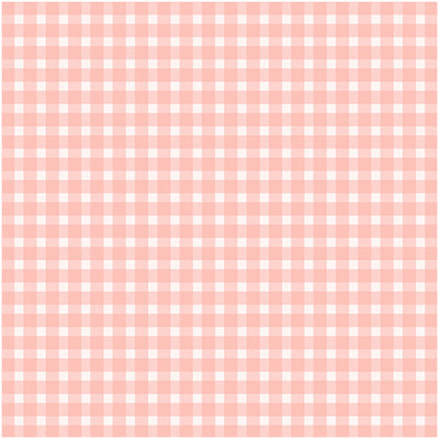 Ткань лоскутная 50 х 55 см "4702", розовая клетка