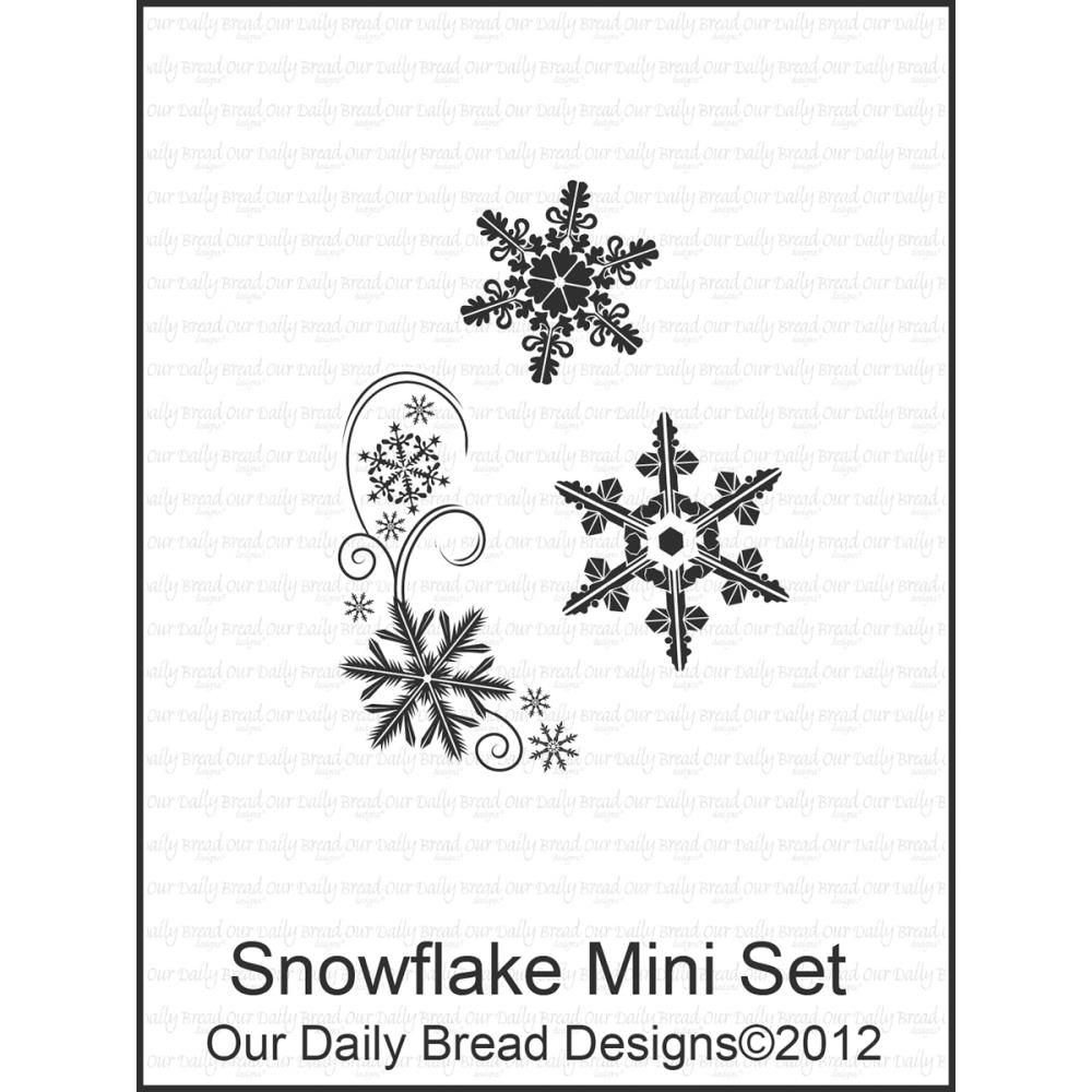 Набор штампов Our Daily Bread Designs "Snowflake Mini"