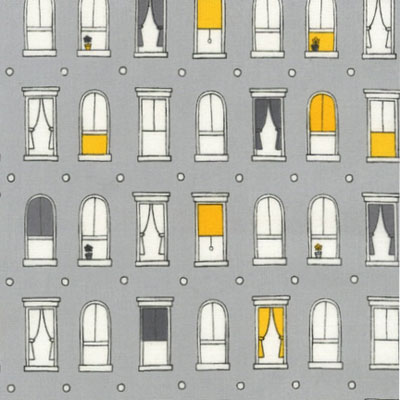 Ткань лоскутная 50 х 55 см "UPTOWN", окна