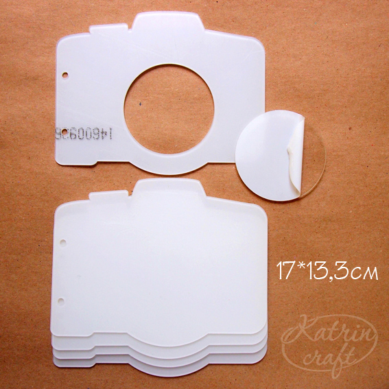 Акриловый альбом "Фотоаппарат"