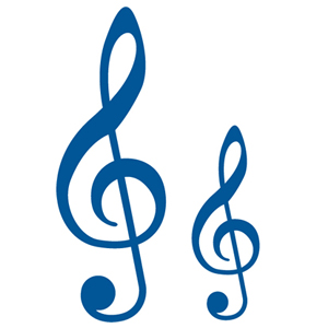 Ножи для вырубки Marianne Designs "Скрипичные ключи"