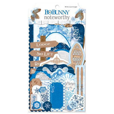Набор вырубки из картона Bo Bunny "Powder Mountain"