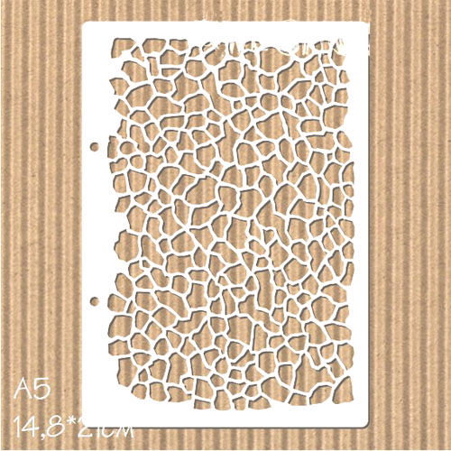 Трафарет Katrin craft А5 "Кракелюр"