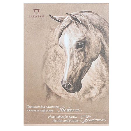 Планшет для эскизов А4 "Нежность" (крафт)