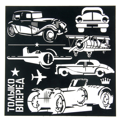 Трафарет Артузор "Автомобили"