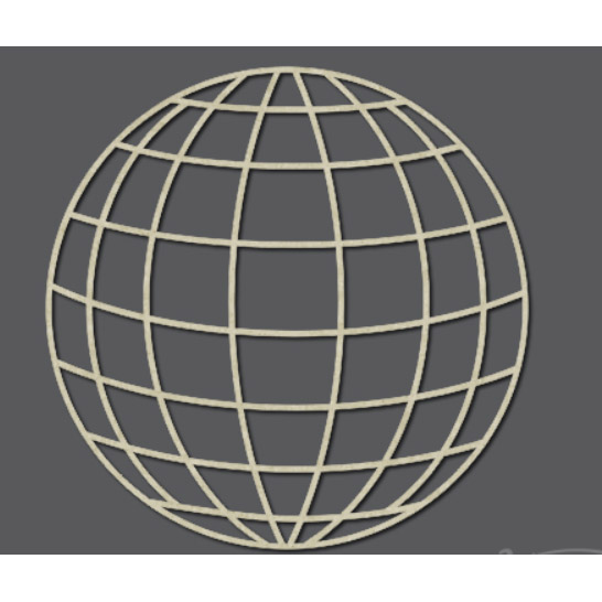 Чипборд "Земной шар"