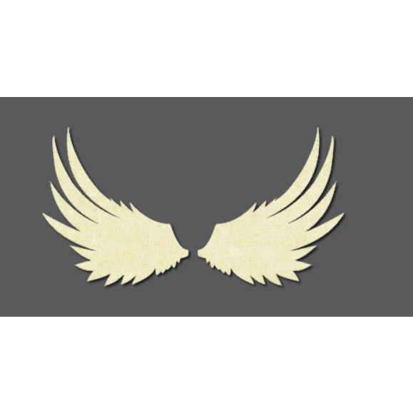 Чипборд "Крылья №5" 2 шт