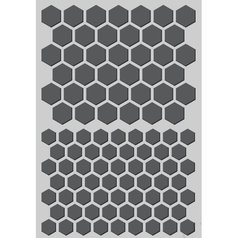 Трафарет Katrin craft А5 "Соты"