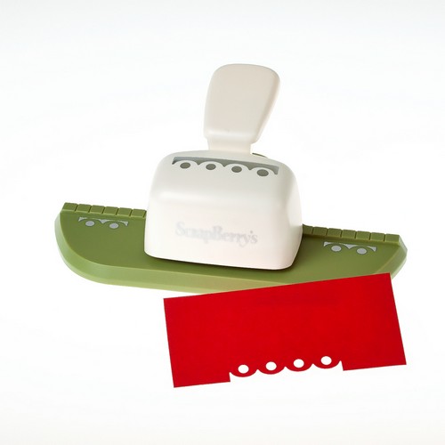 Дырокол для края Scrapberrys "Фестоны с точками"