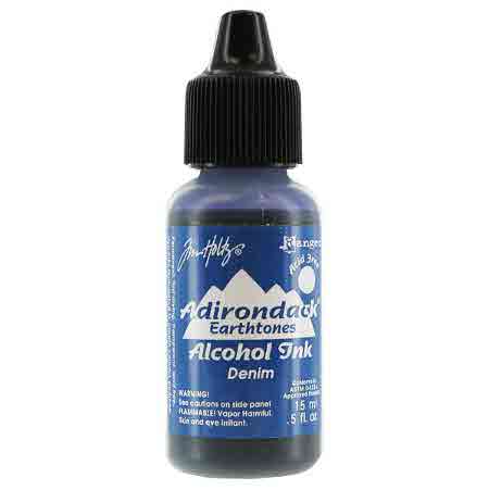Алкогольные чернила Ranger. Цвет деним.