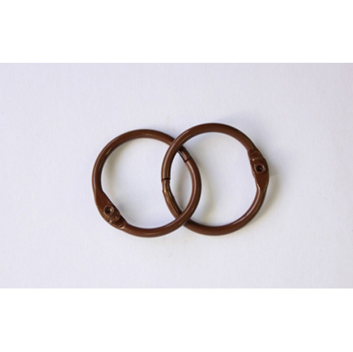 Кольца для альбома 30 мм, цвет темно-коричневый, 2 шт