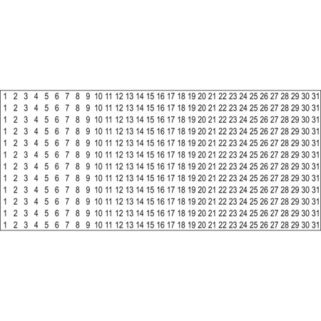 Наклейки SRM Press "Цифры для календаря"