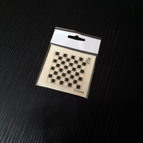 Штамп Stylish Stamps "бесшовн. шахматка мал"