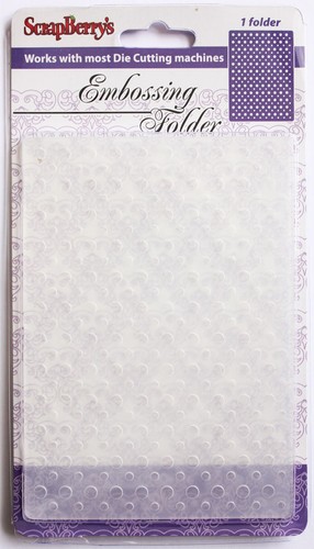 Папка для тиснения Scrapberrys "Точечки"