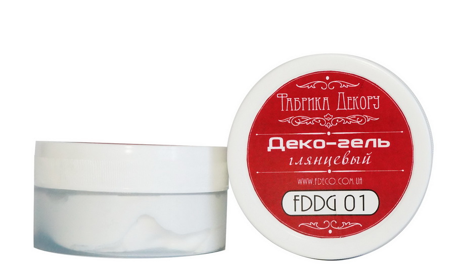 Деко-гель глянцевый Фабрика Декору "Белый лед"