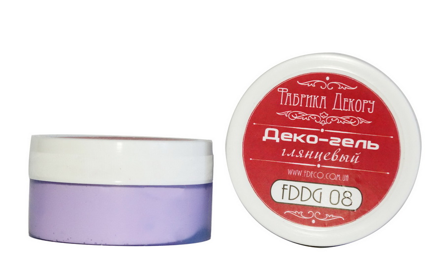 Деко-гель глянцевый Фабрика Декору "Сирень"