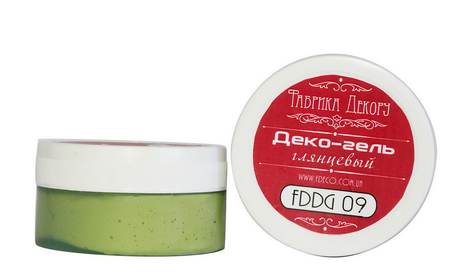 Деко-гель глянцевый Фабрика Декору "Оливка"