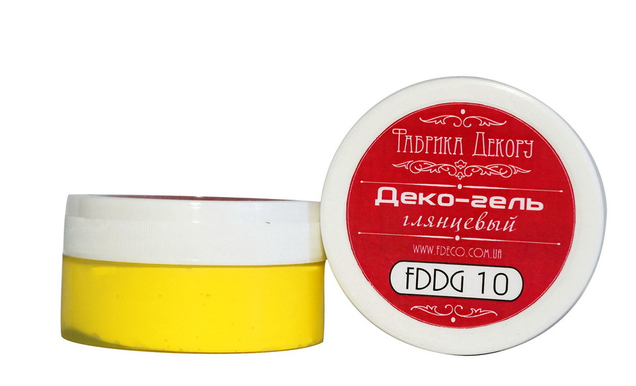 Деко-гель глянцевый Фабрика Декору "Солнечный"