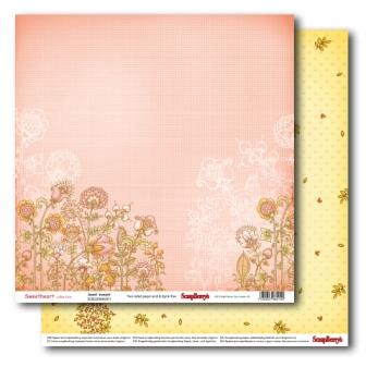 Бумага Scrapberrys "Мальчик и девочка" Радость(SB460)