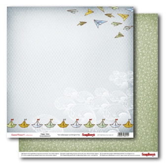Бумага Scrapberrys "Мальчик и девочка" Счастливое время ь(SB462)