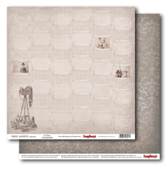 Бумага Scrapberrys "Фотоархив" Объективно (SB475)