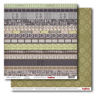 Бумага Scrapberrys "Фотоархив" Фотография (SB478)