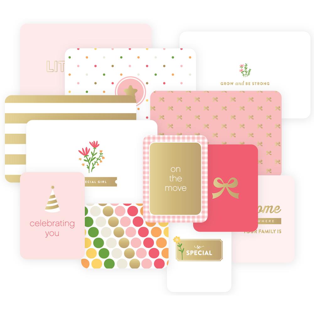 Карточки Project Life "Baby Girl Edition"