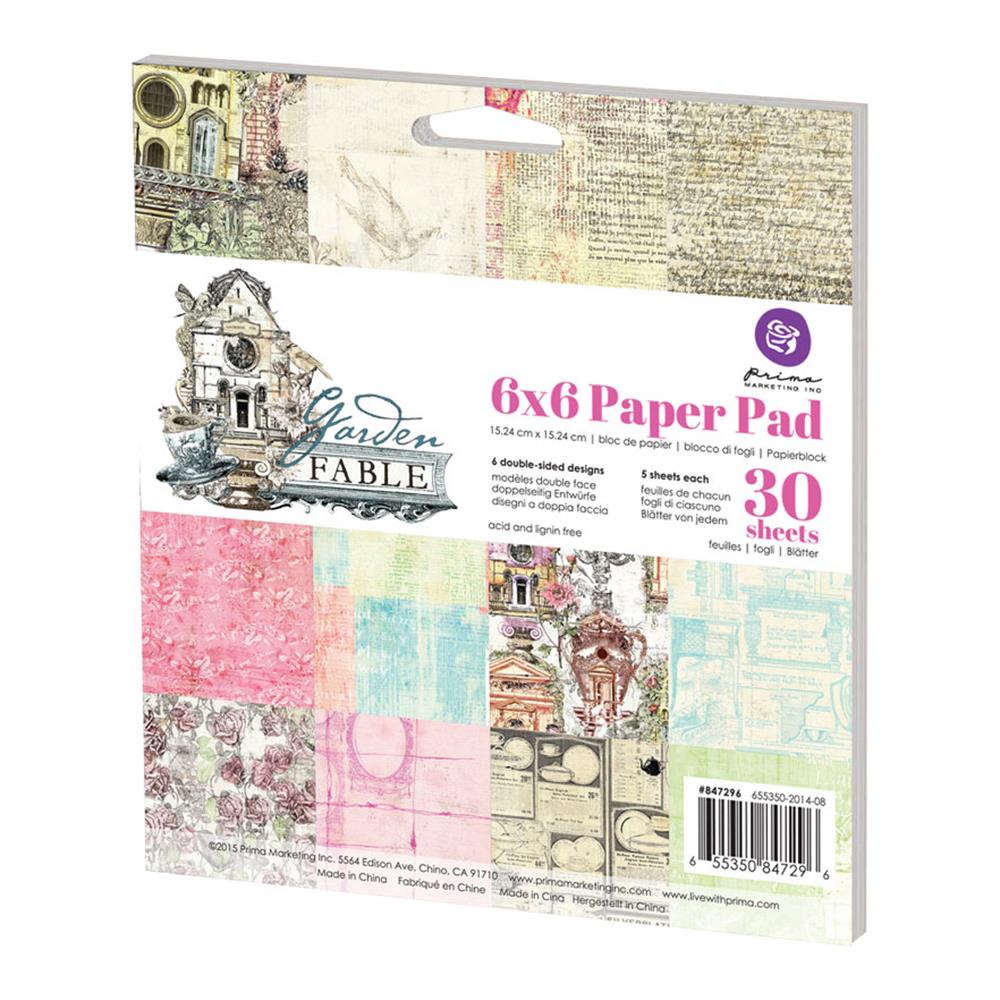 Набор бумаги 15 х 15 см Prima "Garden Fable"