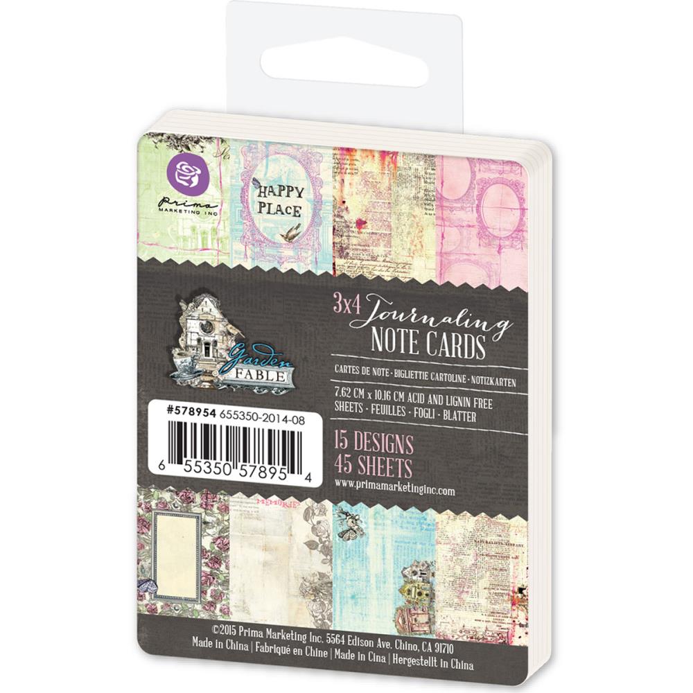 Набор карточек 7,5 х 10 см Prima Marketing "Garden Fable"