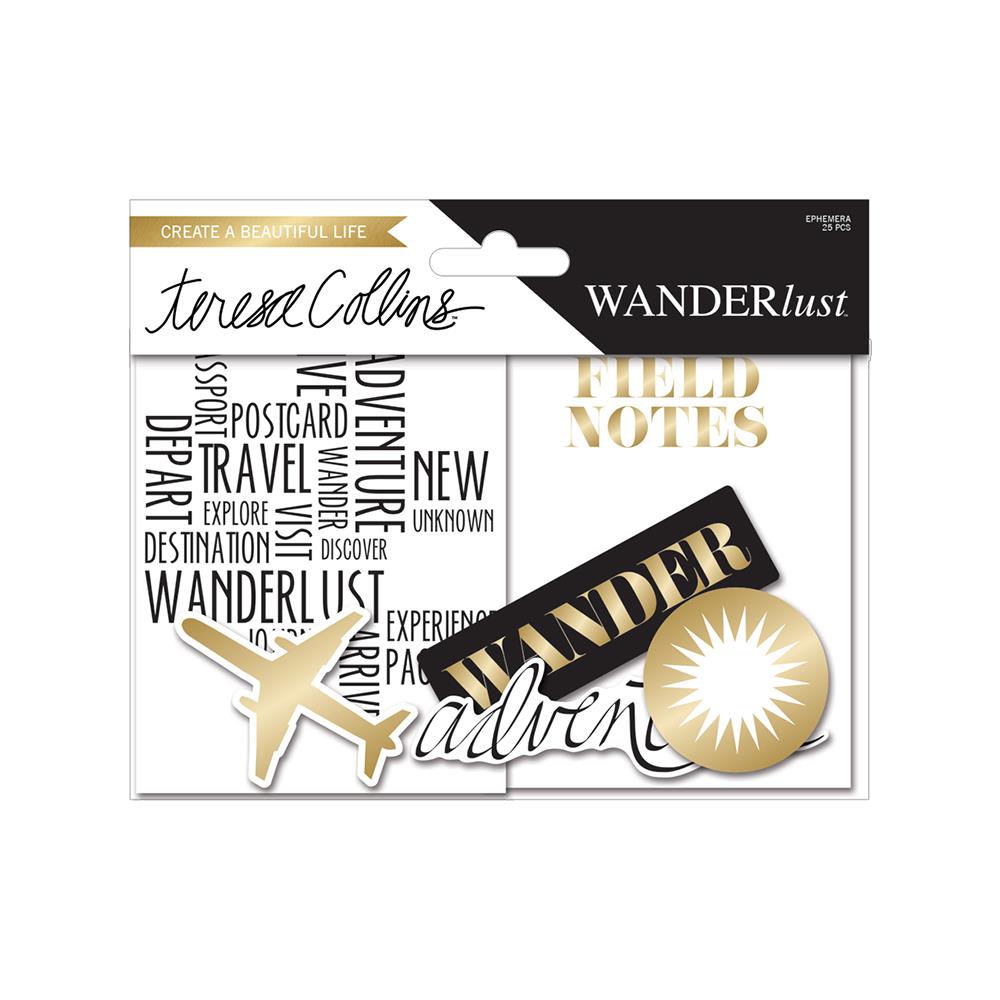 Вырубка из картона Teresa Collins "Wanderlust"