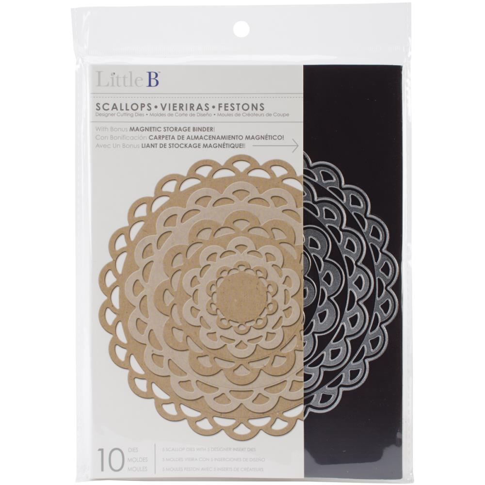Ножи для вырубки Little B "Круги-гребешок"