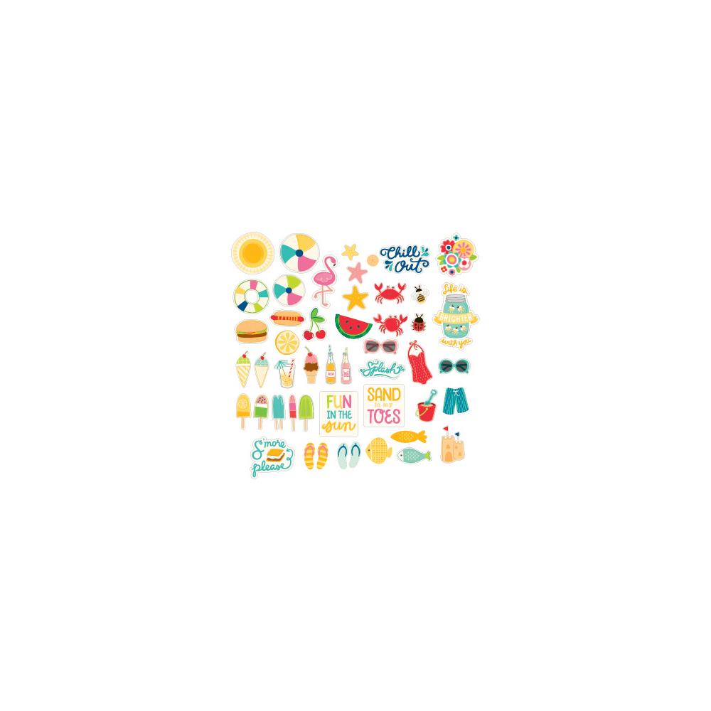 Вырубка из картона Pebbles "Fun In The Sun"