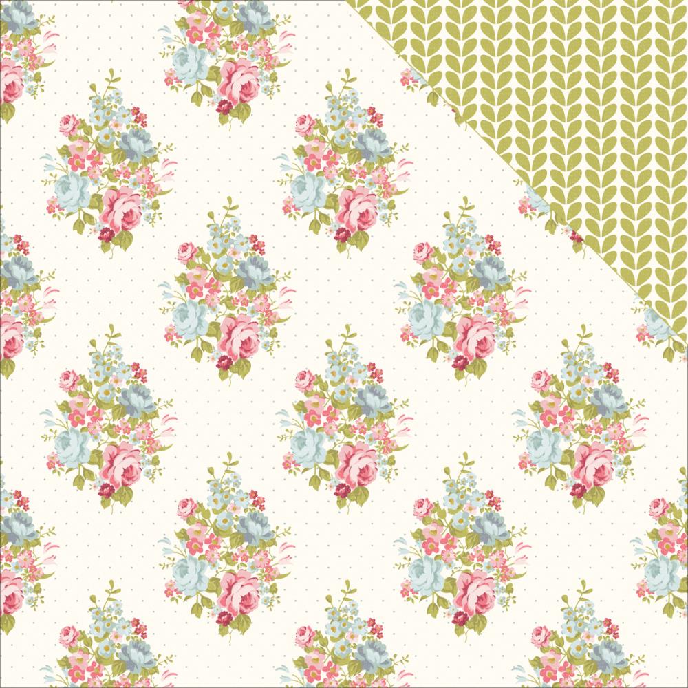 Двусторонняя бумага Kaisercraft "Secret Garden" Ivy (Kaiser448)