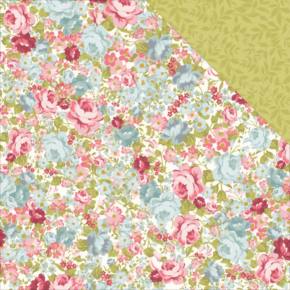 Двусторонняя бумага Kaisercraft "Secret Garden" Prairie (Kaiser451)