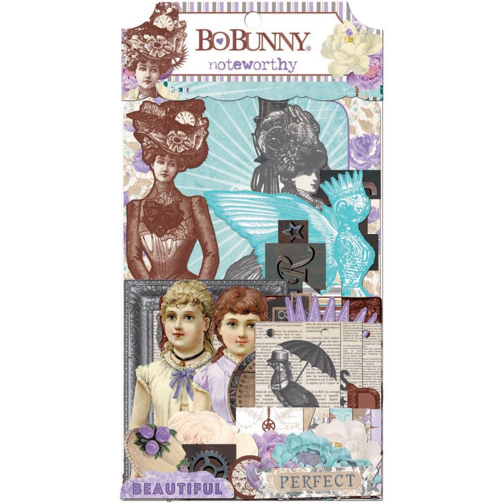 Набор вырубки из картона BoBunny "Penny Emporium"